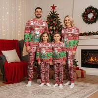 Mele Kalikimaka Hawaii Christmas Pajama Set Funny Santa 67 Gen Alpha Slang LT05 - Polynesian Pride
