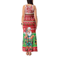 Mele Kalikimaka Hawaii Christmas Tank Maxi Dress Funny Santa 67 Gen Alpha Slang LT05 - Polynesian Pride