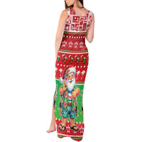 Mele Kalikimaka Hawaii Christmas Tank Maxi Dress Funny Santa 67 Gen Alpha Slang LT05 - Polynesian Pride