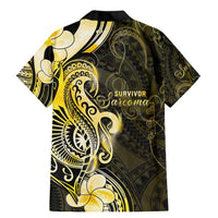 Sarcoma Awareness Family Matching Mermaid Dress and Hawaiian Shirt You Are Stronger Than Sarcoma LT05 - Polynesian Pride