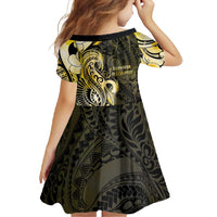 Sarcoma Awareness Family Matching Off Shoulder Maxi Dress and Hawaiian Shirt You Are Stronger Than Sarcoma LT05 - Polynesian Pride