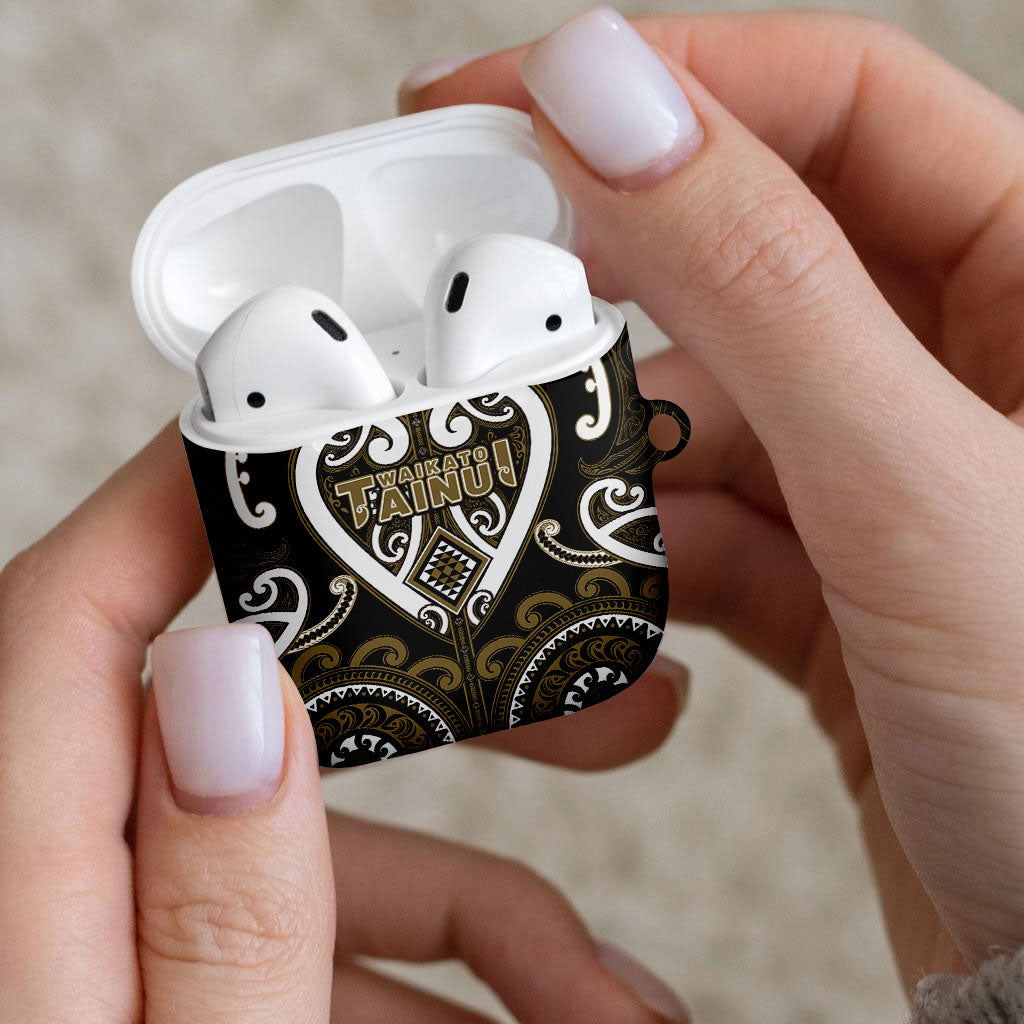 Aotearoa Waikato Tainui AirPods Case Maori Tribal Pattern