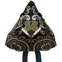Custom Aotearoa Waikato Tainui Cloak Maori Tribal Pattern
