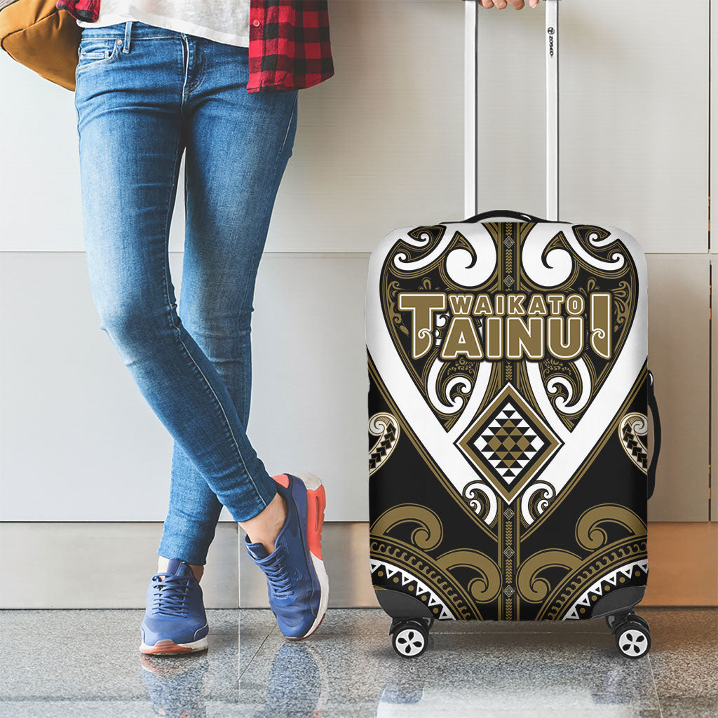 Aotearoa Waikato Tainui Luggage Cover Maori Tribal Pattern