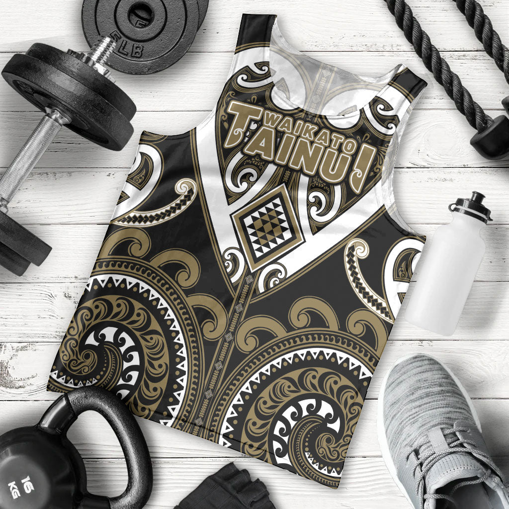 Custom Aotearoa Waikato Tainui Men Tank Top Maori Tribal Pattern