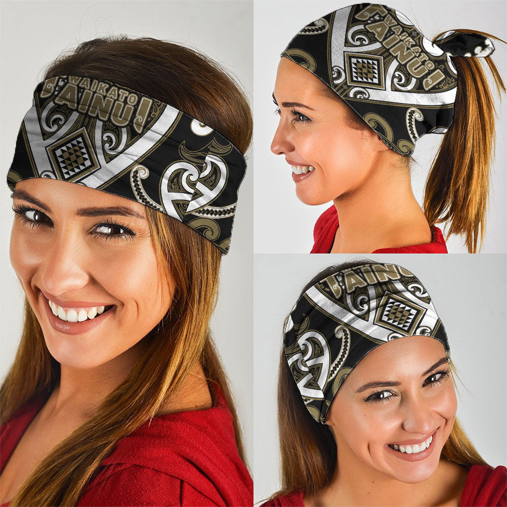 Aotearoa Waikato Tainui Neck Gaiter Maori Tribal Pattern