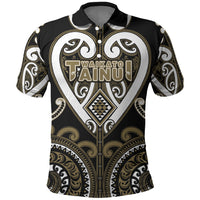 Custom Aotearoa Waikato Tainui Polo Shirt Maori Tribal Pattern