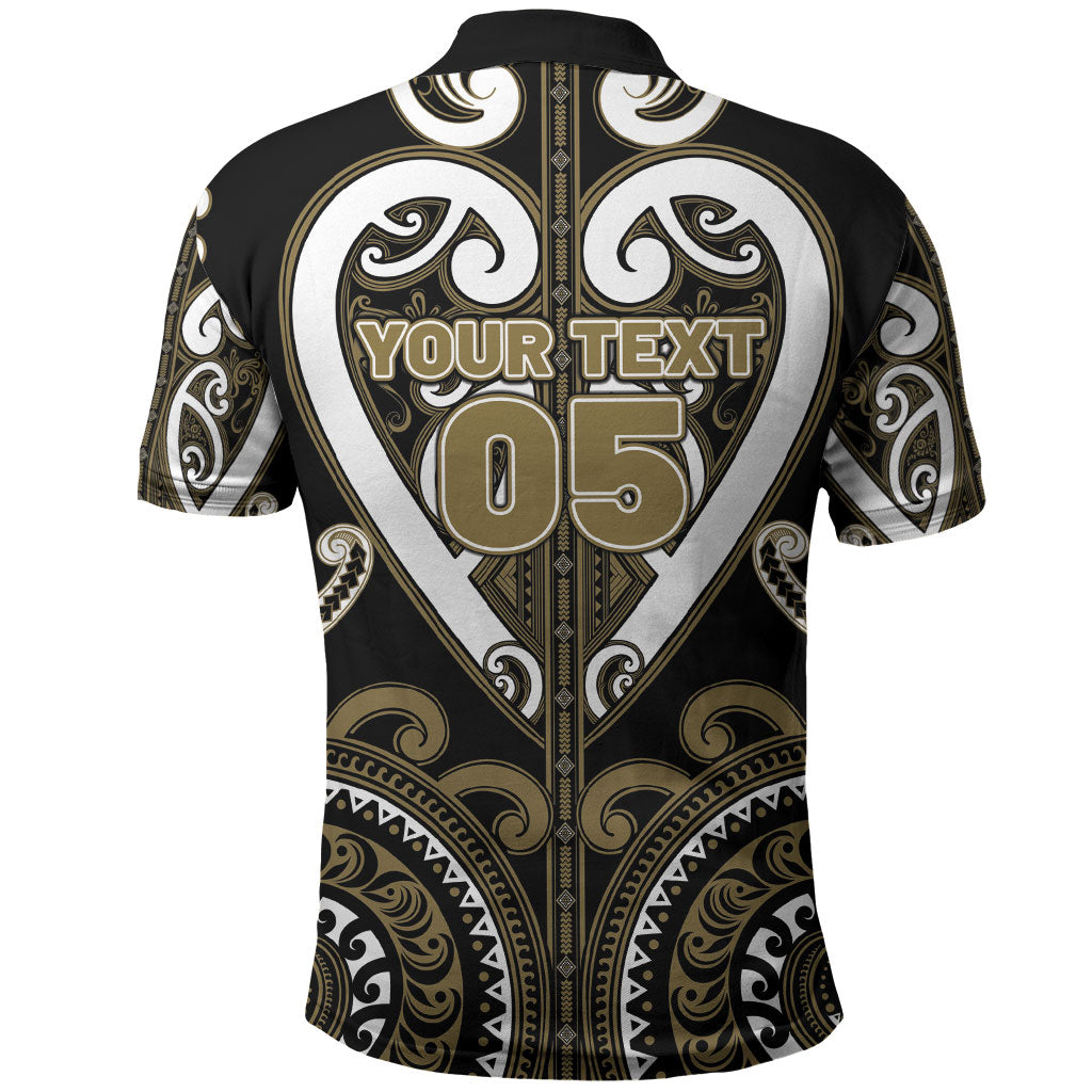 Custom Aotearoa Waikato Tainui Polo Shirt Maori Tribal Pattern