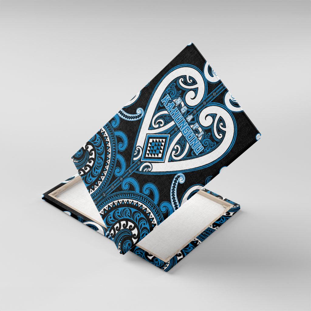 Aotearoa Ngati Kahungunu Canvas Wall Art Maori Tribal Pattern
