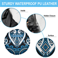 Aotearoa Ngati Kahungunu Spare Tire Cover Maori Tribal Pattern