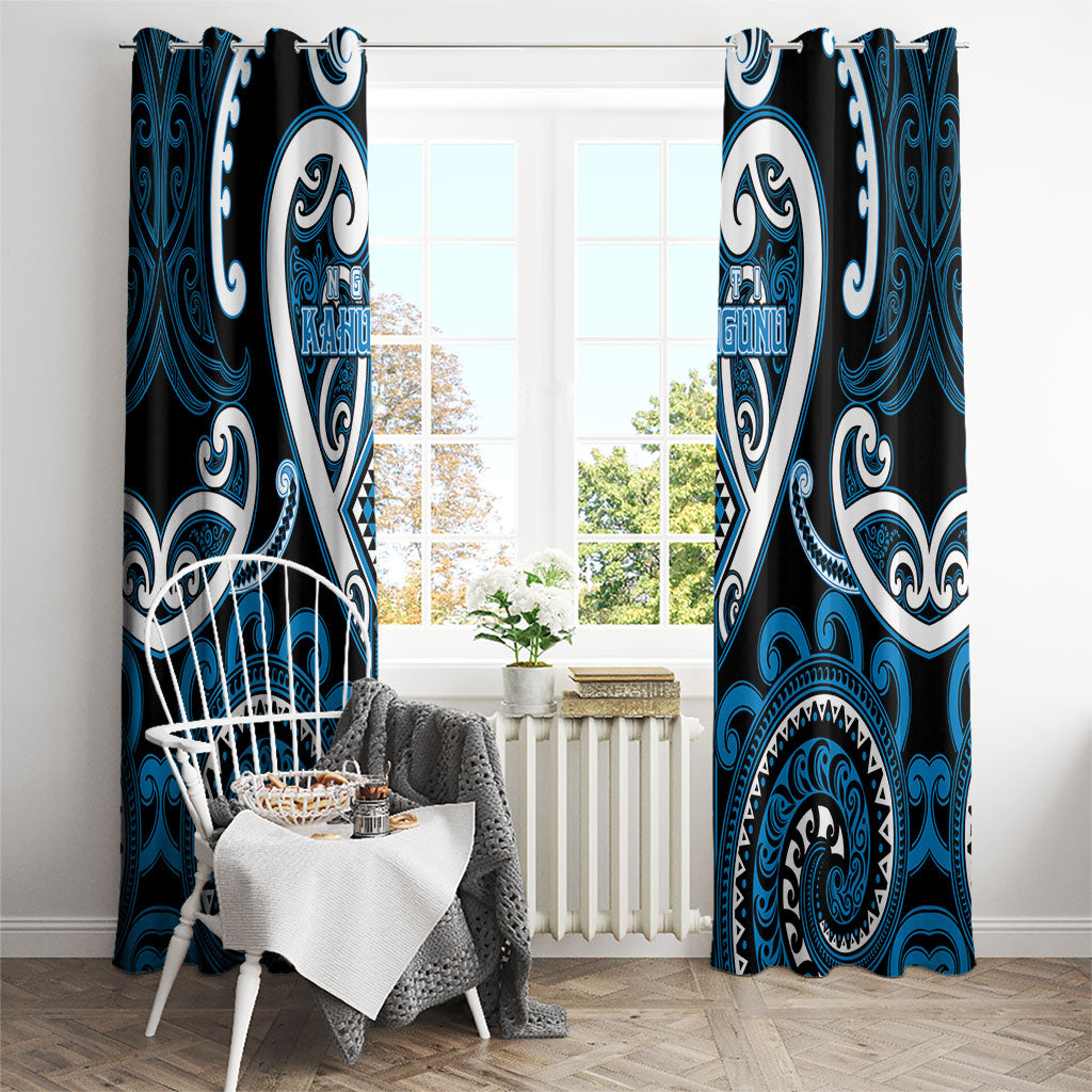 Aotearoa Ngati Kahungunu Window Curtain Maori Tribal Pattern