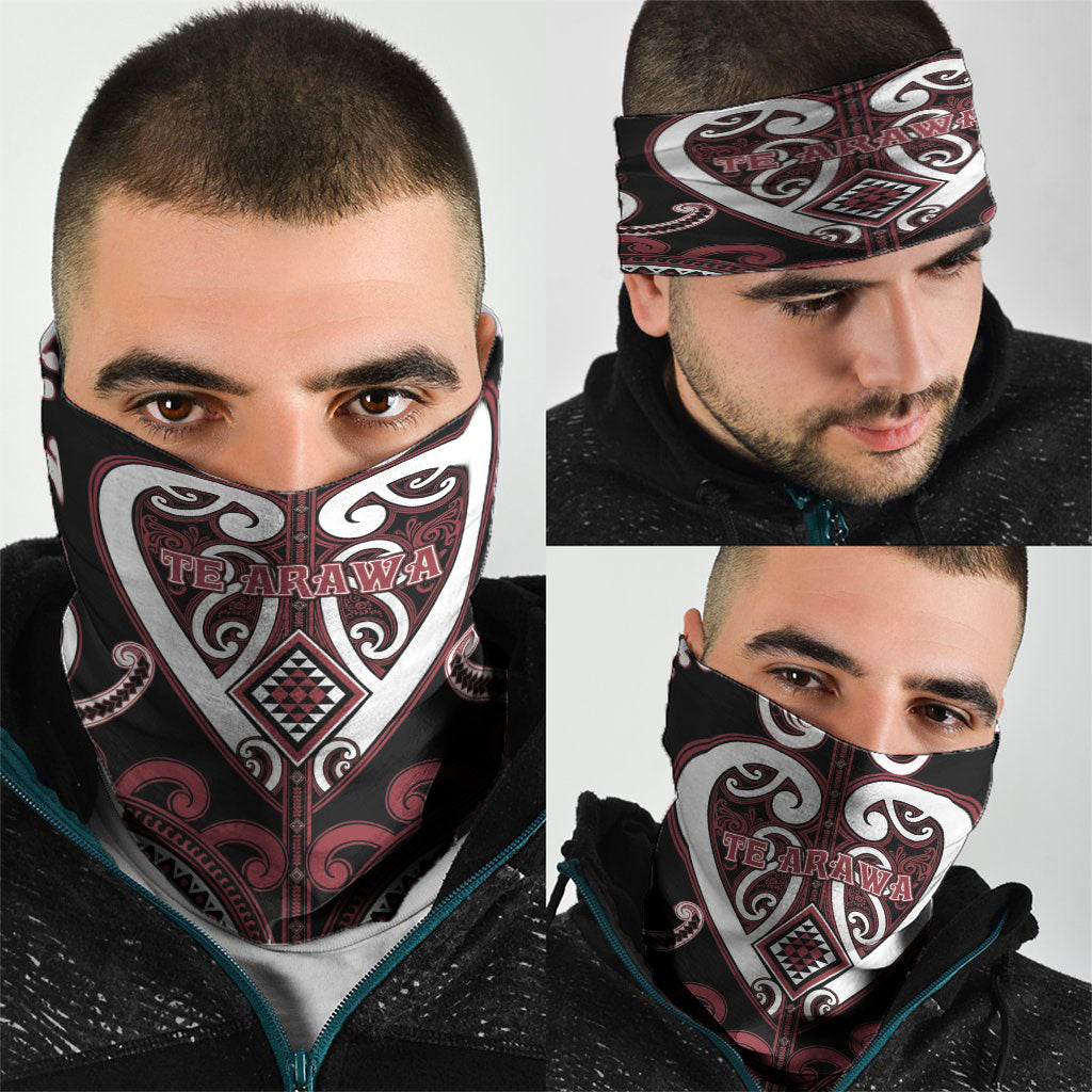 Aotearoa Te Arawa Neck Gaiter Maori Tribal Pattern