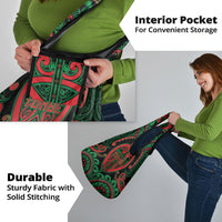 Aotearoa Ngai Tuhoe Grocery Bag Maori Tribal Pattern