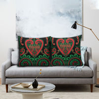 Aotearoa Ngai Tuhoe Pillow Cover Maori Tribal Pattern