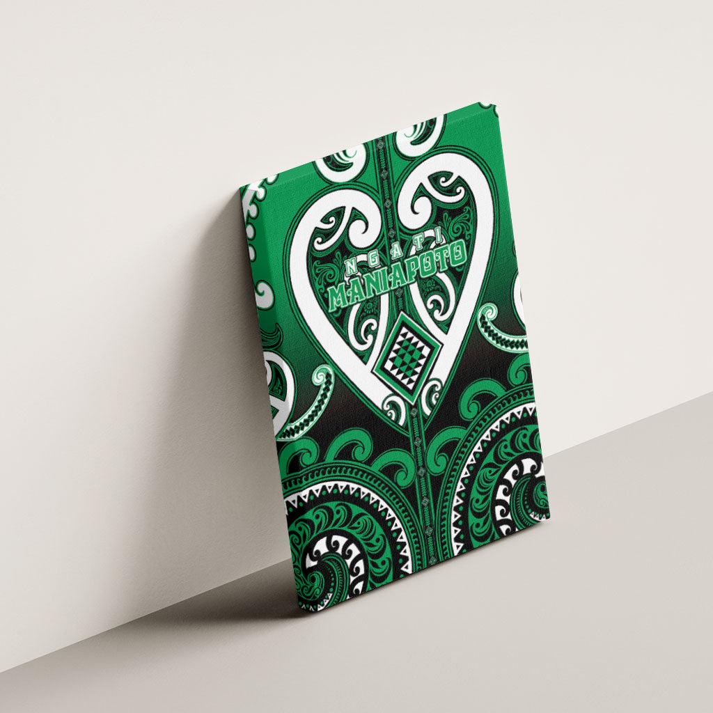 Aotearoa Ngati Maniapoto Canvas Wall Art Maori Tribal Pattern