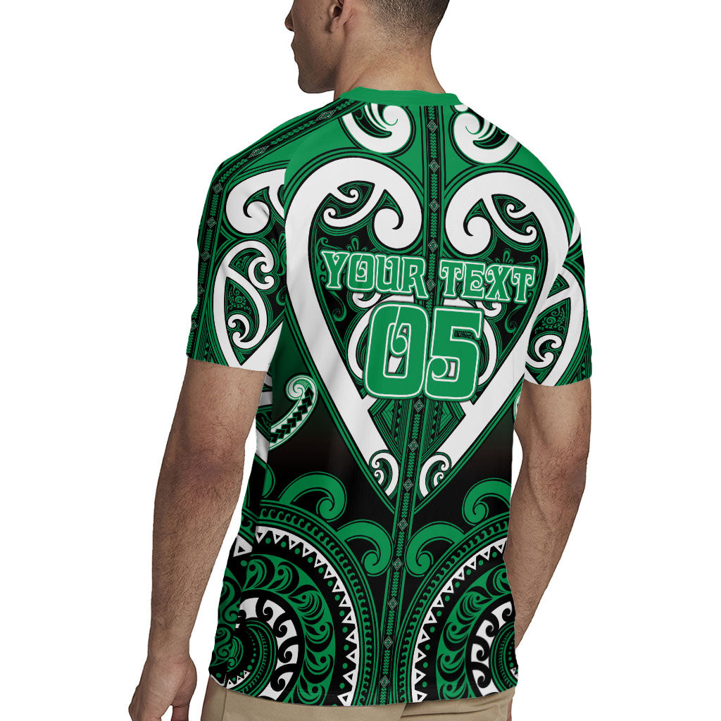Custom Aotearoa Ngati Maniapoto Rugby Jersey Maori Tribal Pattern