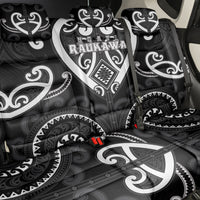Aotearoa Ngati Raukawa Back Car Seat Cover Maori Tribal Pattern
