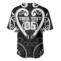 Custom Aotearoa Ngati Raukawa Baseball Jersey Maori Tribal Pattern