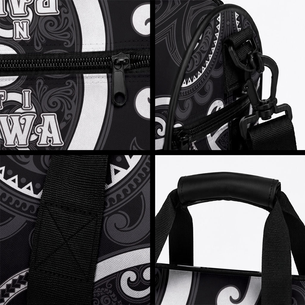 Aotearoa Ngati Raukawa Duffle Bag Maori Tribal Pattern LT05 - Polynesian Pride