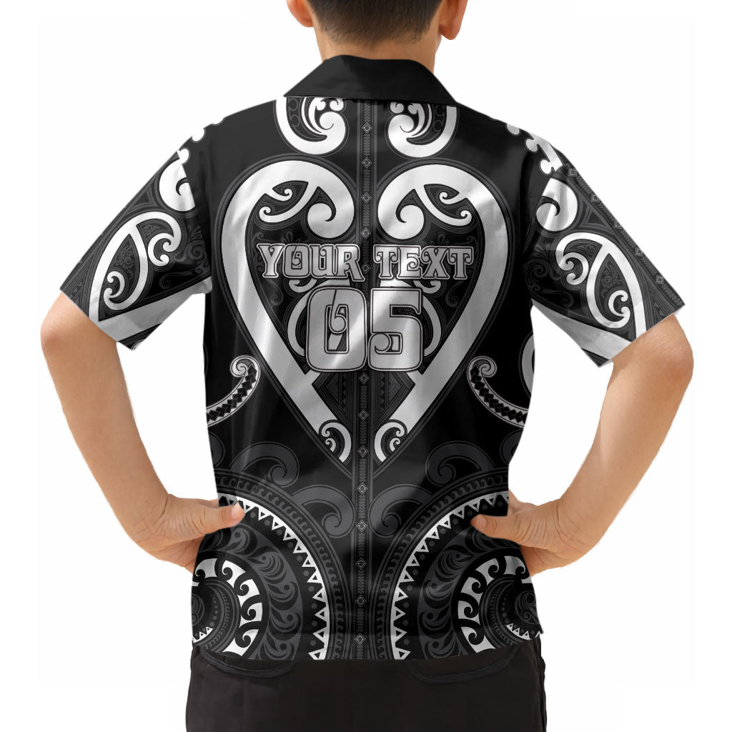 Custom Aotearoa Ngati Raukawa Hawaiian Shirt Maori Tribal Pattern