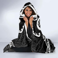 Aotearoa Ngati Raukawa Hooded Blanket Maori Tribal Pattern