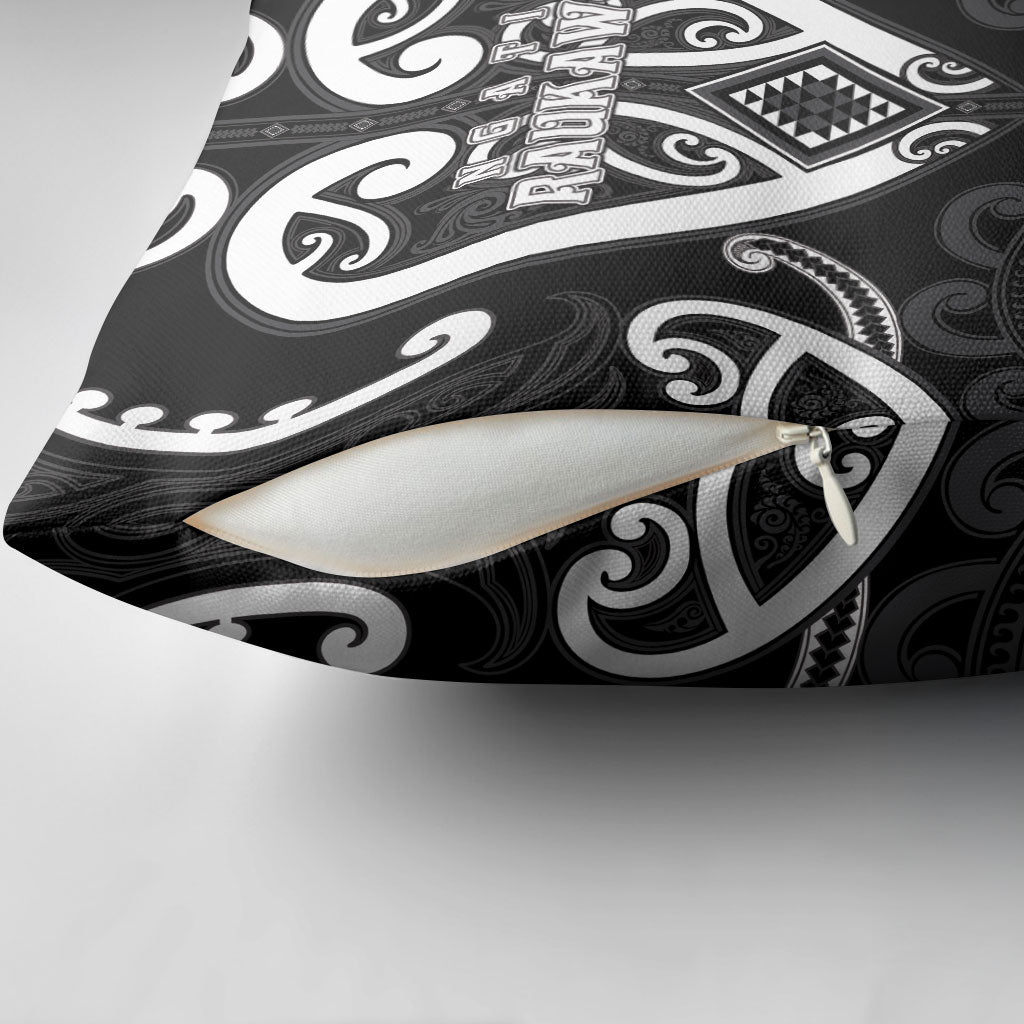 Aotearoa Ngati Raukawa Pillow Cover Maori Tribal Pattern