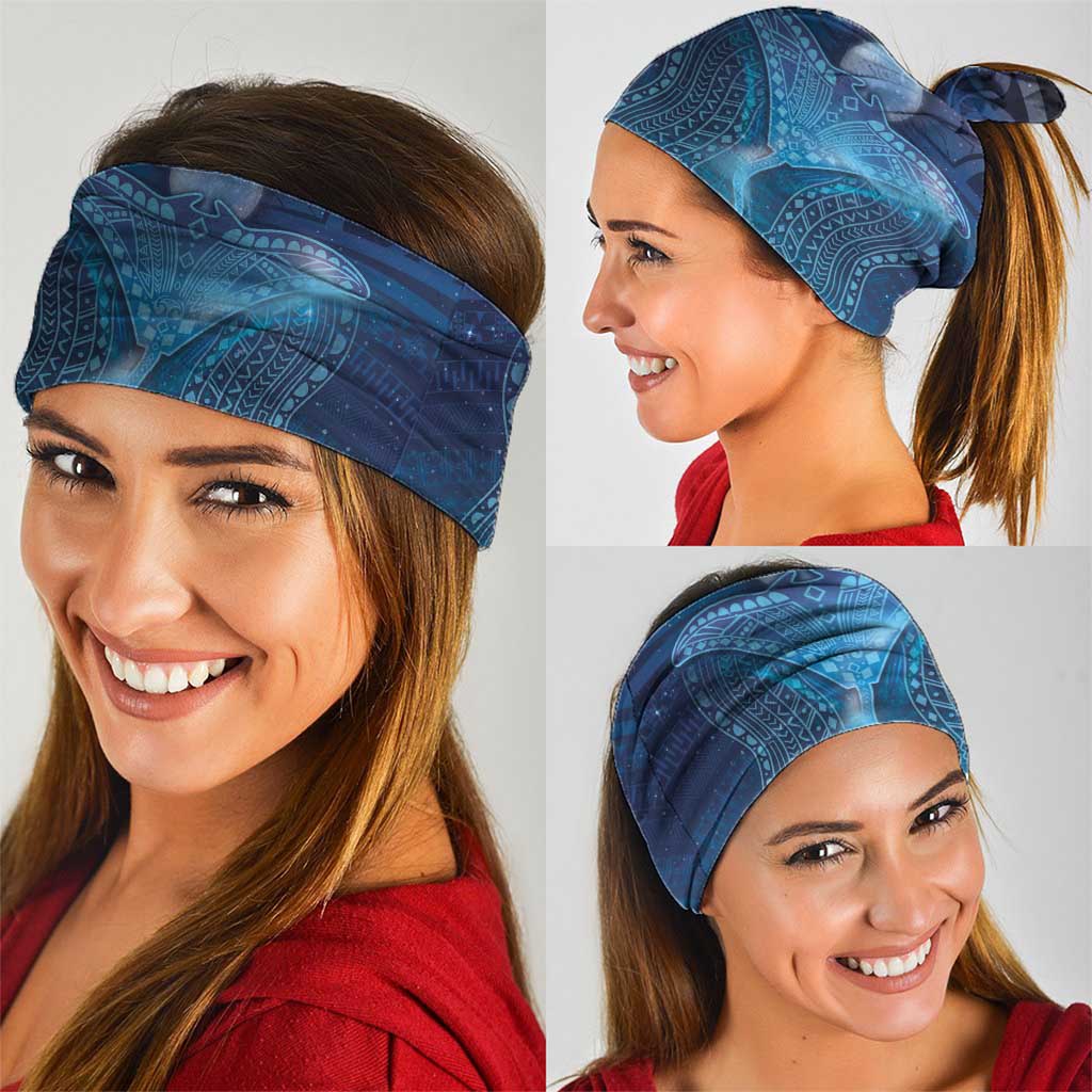 Polynesia Manta Ray Neck Gaiter Let's The Sea Set You Free LT05