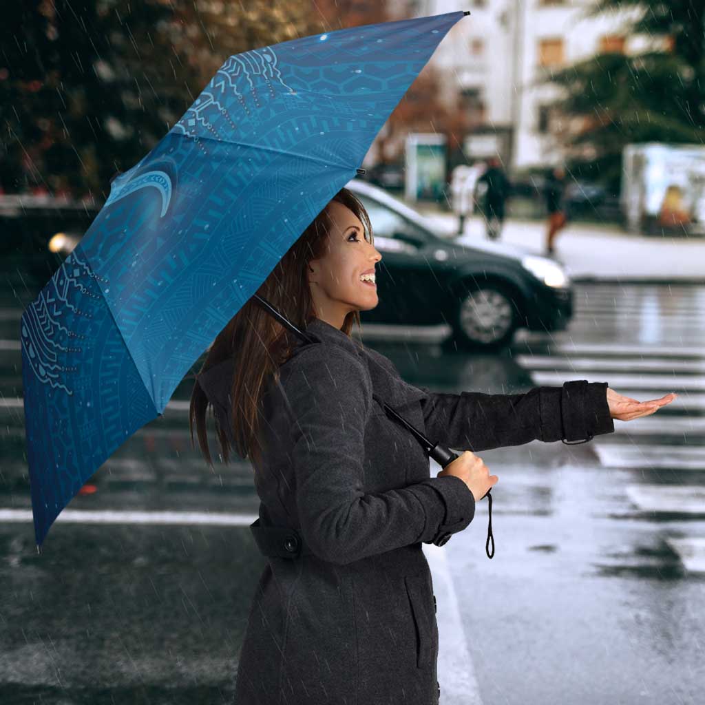 Polynesia Manta Ray Umbrella Let's The Sea Set You Free - Polynesian Pride