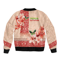 Papua New Guinea Oro Province Bomber Jacket Oro Birdwing Butterfly