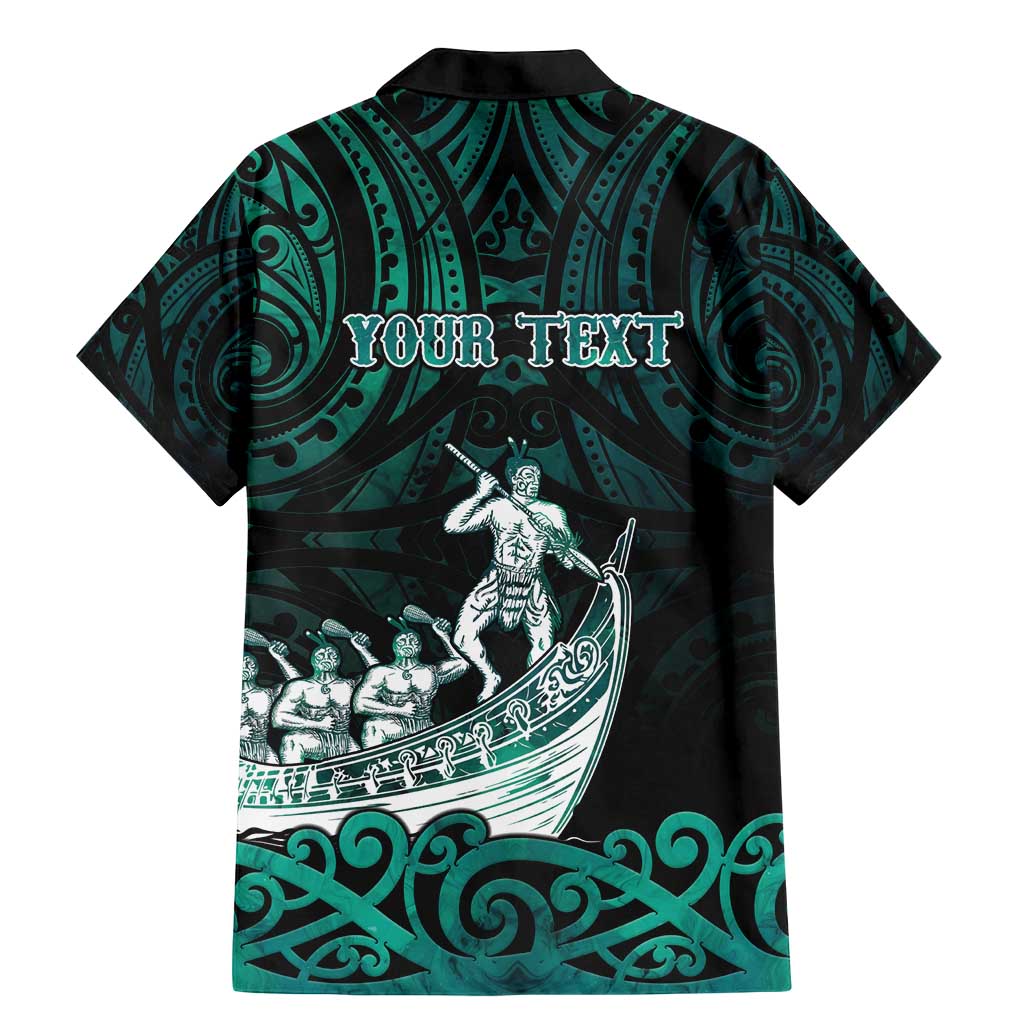 Personalised New Zealand Waka Racing Family Matching Mermaid Dress and Hawaiian Shirt Maori Warriors LT05 - Polynesian Pride