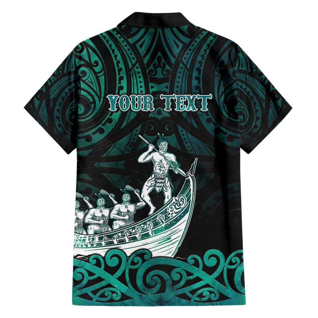 Personalised New Zealand Waka Racing Family Matching Puletasi and Hawaiian Shirt Maori Warriors LT05 - Polynesian Pride