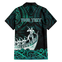 Personalised New Zealand Waka Racing Family Matching Summer Maxi Dress and Hawaiian Shirt Maori Warriors LT05 - Polynesian Pride