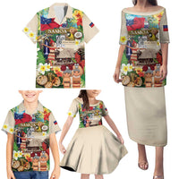 Samoa Culture Family Matching Puletasi and Hawaiian Shirt Embracing The Spirit LT05 - Polynesian Pride