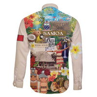 Samoa Culture Family Matching Summer Maxi Dress and Hawaiian Shirt Embracing The Spirit LT05 - Polynesian Pride