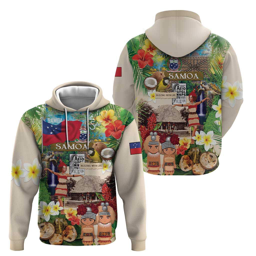 Samoa Culture Hoodie Embracing The Spirit LT05 - Polynesian Pride