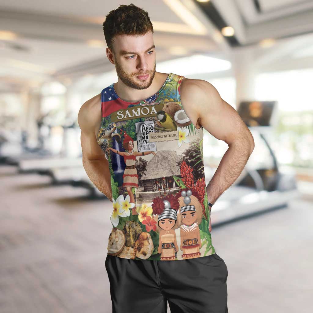 Samoa Culture Men Tank Top Embracing The Spirit