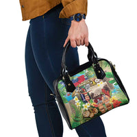 Samoa Culture Shoulder Handbag Embracing The Spirit