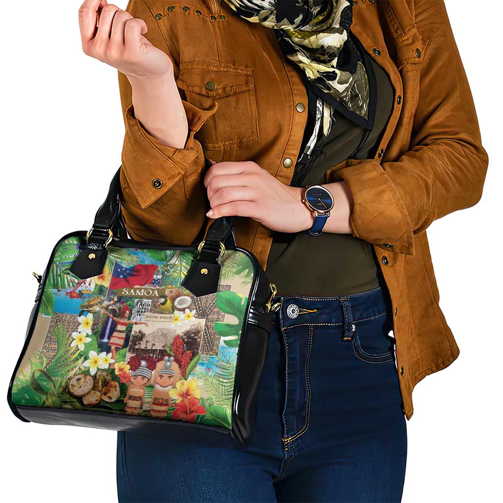 Samoa Culture Shoulder Handbag Embracing The Spirit