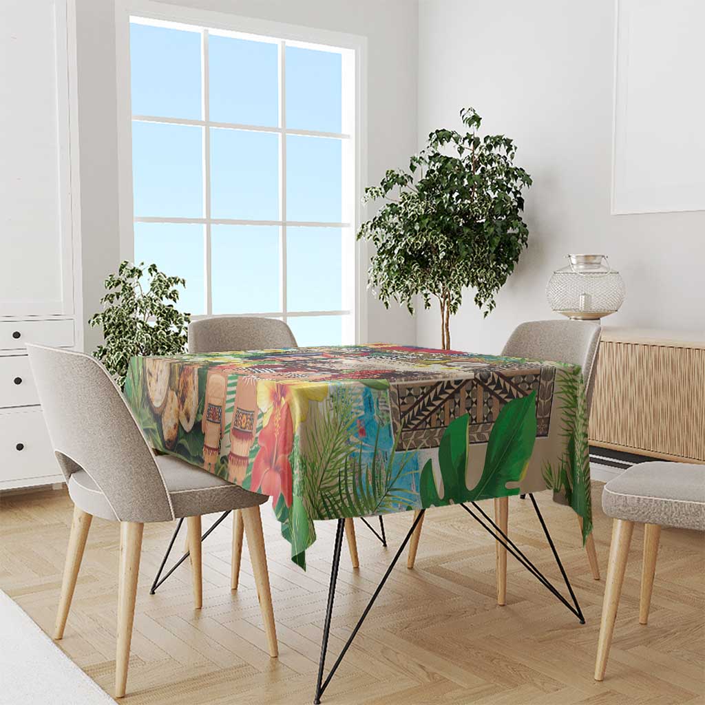 Samoa Culture Tablecloth Embracing The Spirit
