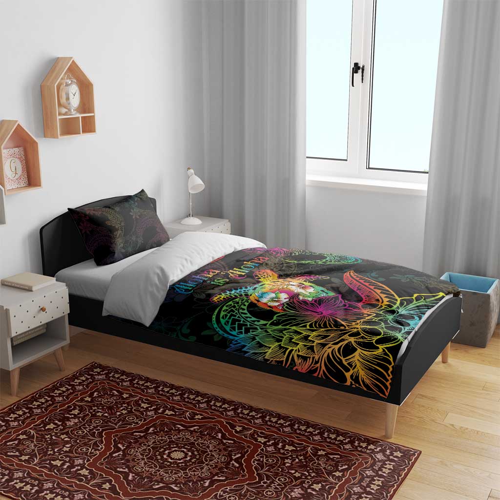 Hawaii Pride Bedding Set Aloha Is Aloha