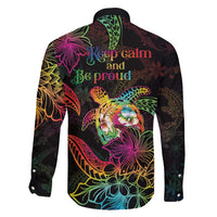 Hawaii Pride Family Matching Long Sleeve Bodycon Dress and Hawaiian Shirt Aloha Is Aloha LT05 - Polynesian Pride