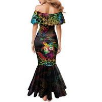 Hawaii Pride Family Matching Mermaid Dress and Hawaiian Shirt Aloha Is Aloha LT05 - Polynesian Pride