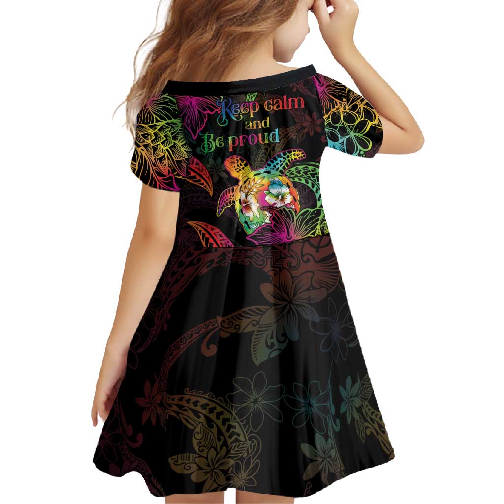 Hawaii Pride Family Matching Off Shoulder Maxi Dress and Hawaiian Shirt Aloha Is Aloha LT05 - Polynesian Pride