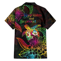 Hawaii Pride Family Matching Off Shoulder Maxi Dress and Hawaiian Shirt Aloha Is Aloha LT05 - Polynesian Pride