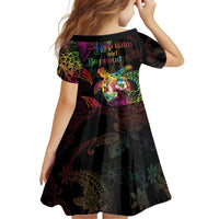 Hawaii Pride Family Matching Off Shoulder Short Dress and Hawaiian Shirt Aloha Is Aloha LT05 - Polynesian Pride