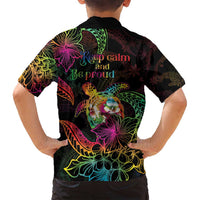 Hawaii Pride Family Matching Tank Maxi Dress and Hawaiian Shirt Aloha Is Aloha LT05 - Polynesian Pride