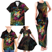 Hawaii Pride Family Matching Tank Maxi Dress and Hawaiian Shirt Aloha Is Aloha LT05 - Polynesian Pride