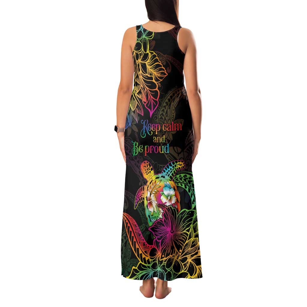 Hawaii Pride Family Matching Tank Maxi Dress and Hawaiian Shirt Aloha Is Aloha LT05 - Polynesian Pride