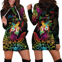 Hawaii Pride Hoodie Dress Aloha Is Aloha LT05 - Polynesian Pride