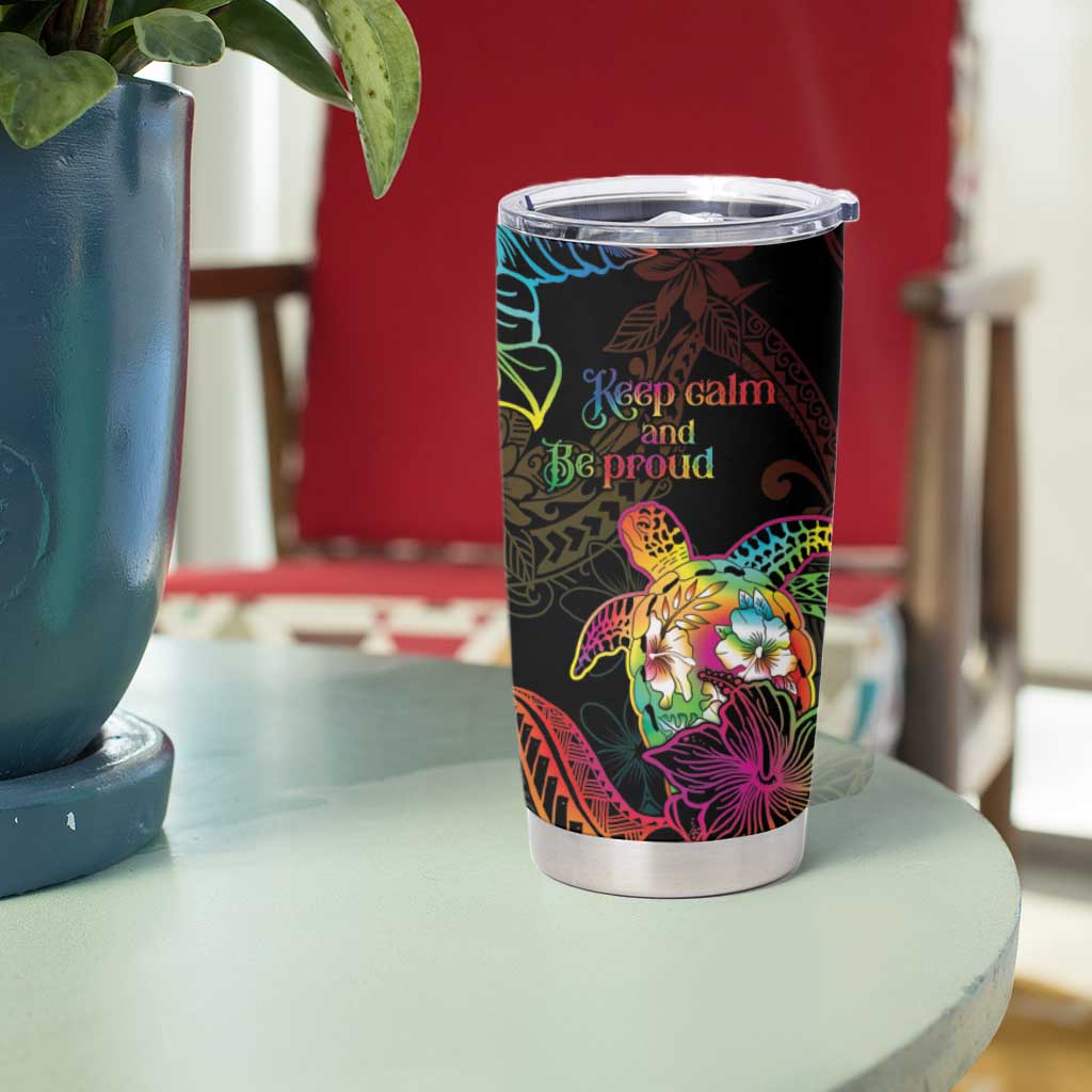 Hawaii Pride Tumbler Cup Aloha Is Aloha